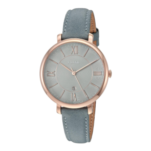 Uhrenarmband Fossil ES4273 Leder Blau 14mm